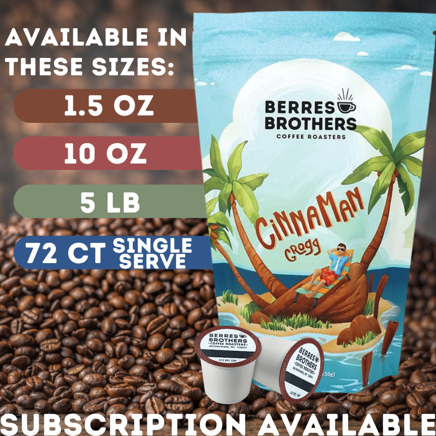 CinnaMan Grogg Flavored Coffee CinnaMan Grogg Flavored Coffee