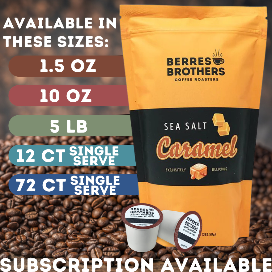Sea Salt Caramel Flavored Coffee