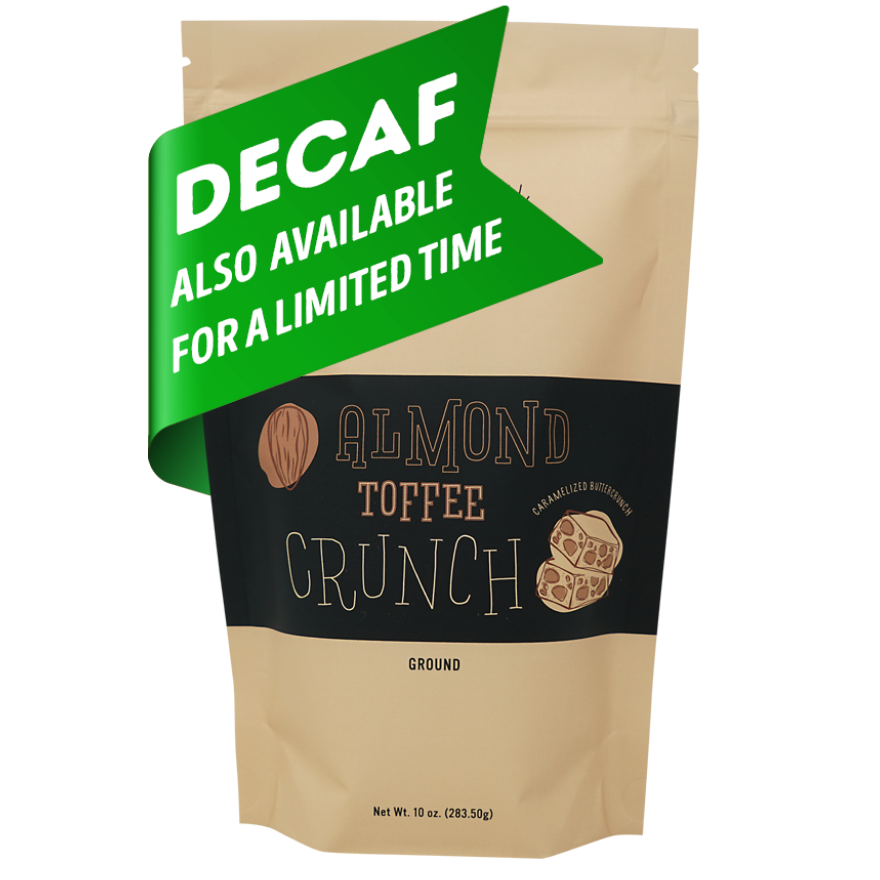Almond Toffee Crunch Flavored Coffee