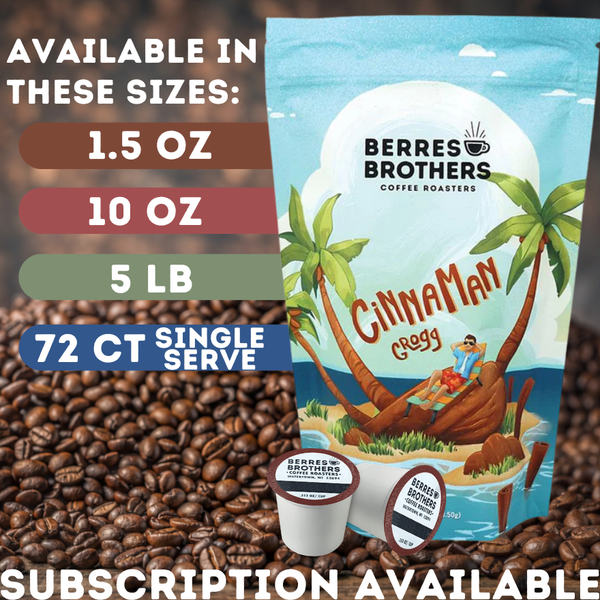 CinnaMan Grogg Flavored Coffee