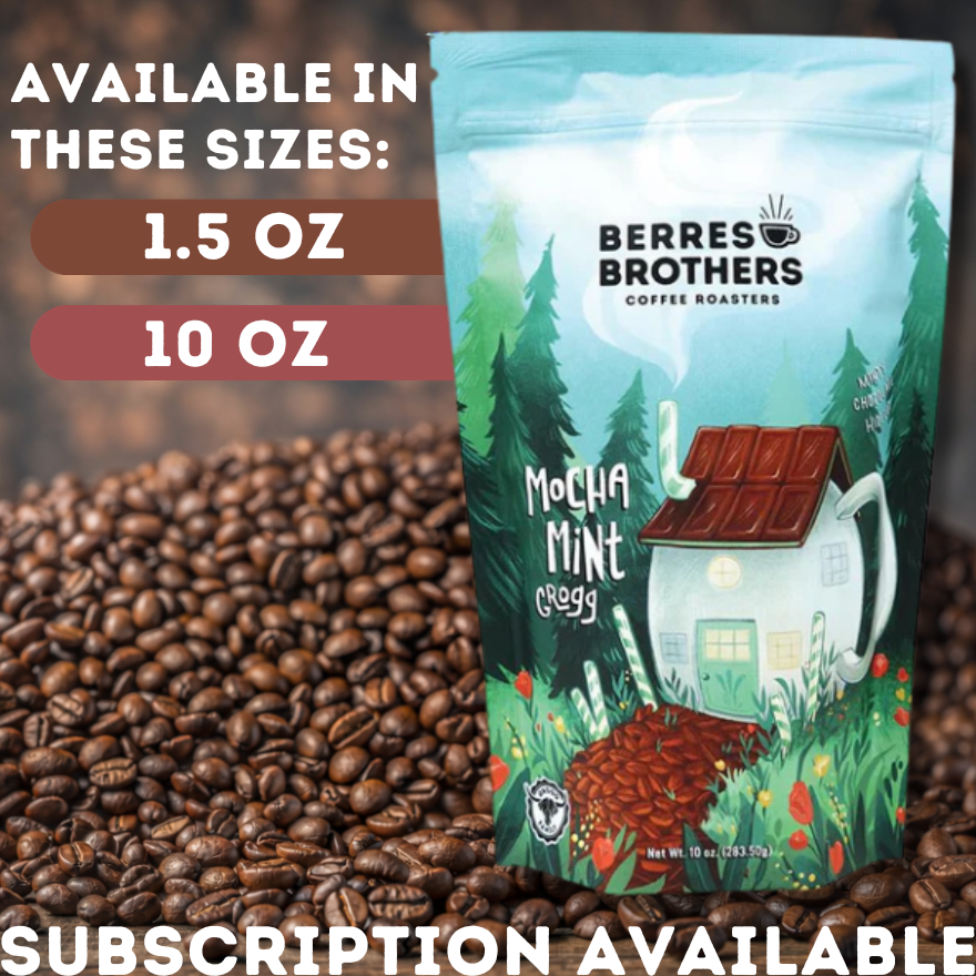 Mocha Mint Grogg Flavored Coffee
