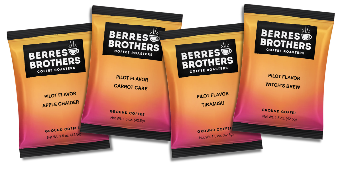 1.5 oz. Pilot Flavor Four Pack Coffee Sampler #3-2026