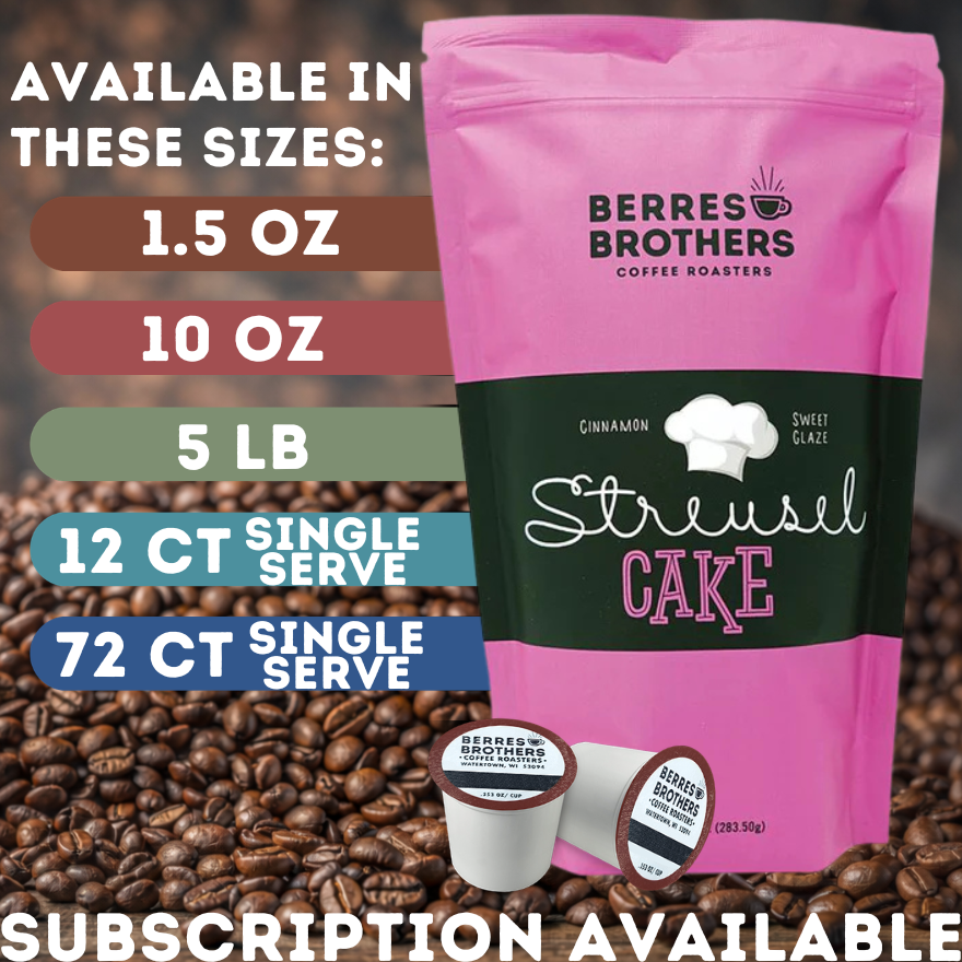 Streusel Cake Flavored Coffee
