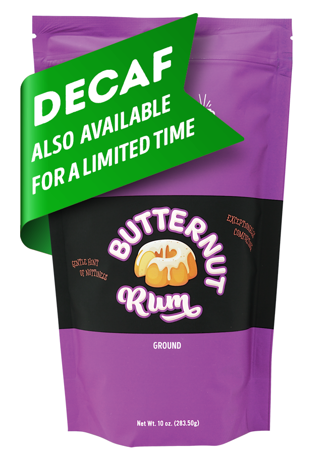 Butternut Rum Flavored Coffee