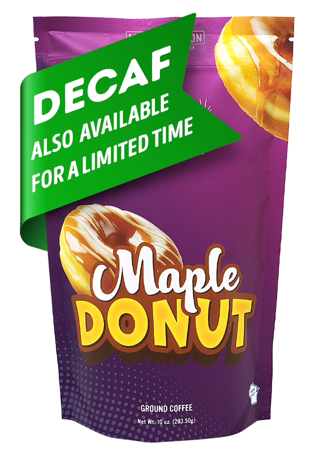 Limited Edition Maple Donut Flavored Coffee