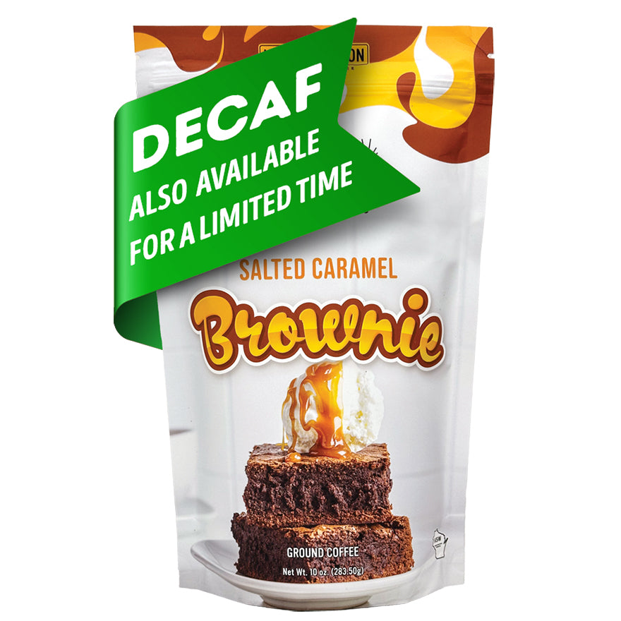 Salted Caramel Brownie Flavored Coffee