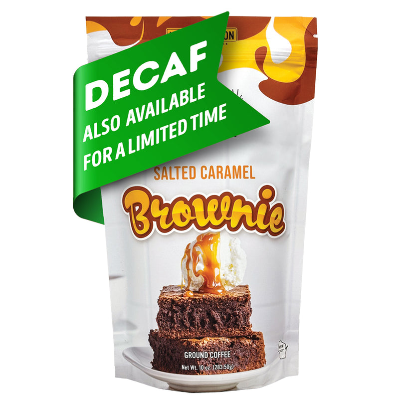 Salted Caramel Brownie Flavored Coffee