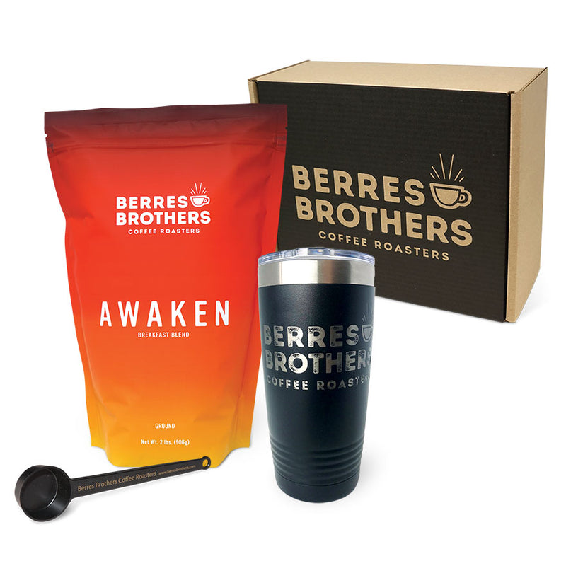 2 lb. Gift Box w/Tumbler – Berres Brothers Coffee Roasters